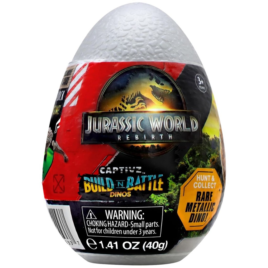 Jurassic World Captivz Rebirth Ovo Com Slime - Fun Divirta-se