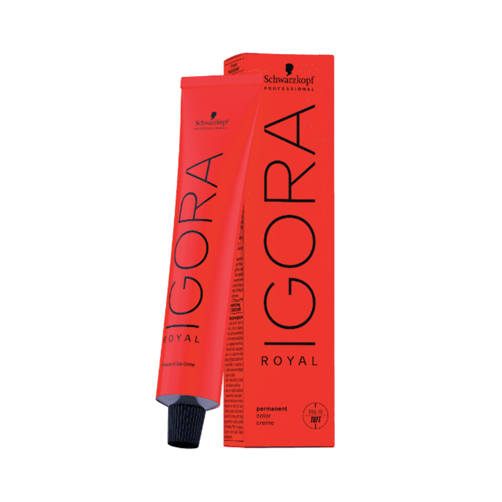 Coloração Igora Royal 7.57 Louro Médio Dourado Cobre 60g