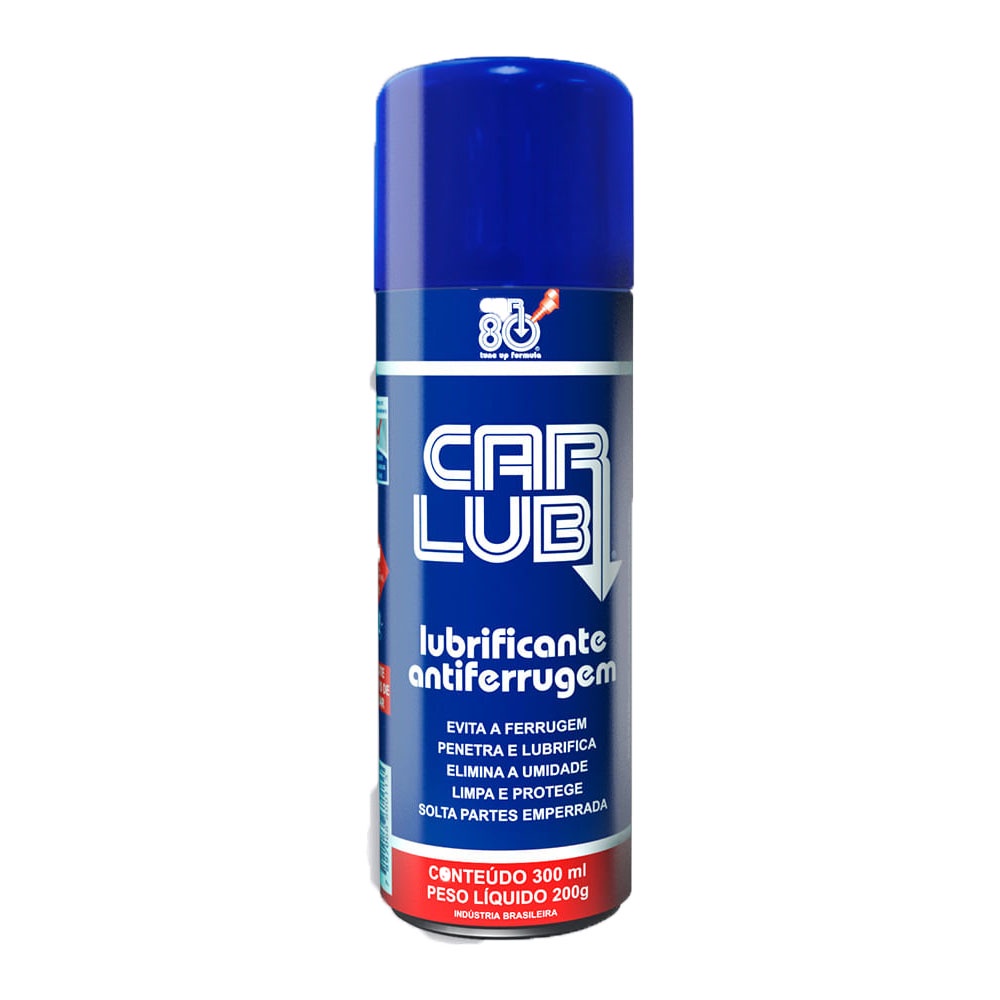 Limpa E Protege Carlub Desengripante Car Lub Antiferrugem