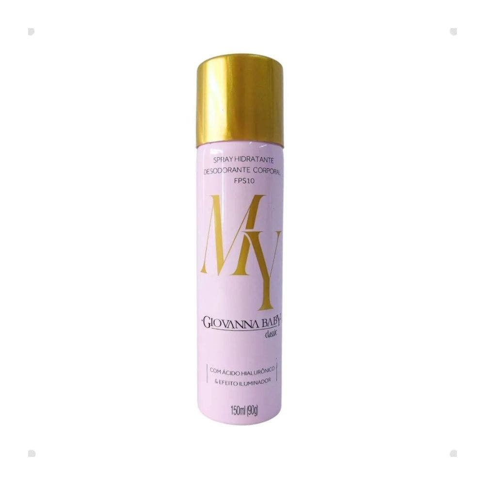 Spray Desodorante Corpo Aero My Giovanna Baby Classic 150ml
