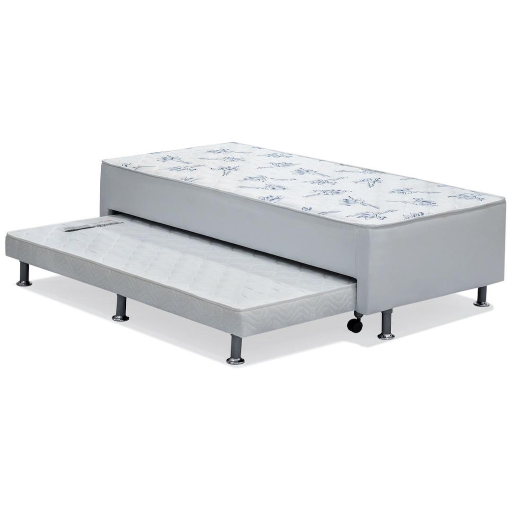 Conjugado Ortobom e cama auxiliar (88x188x37)