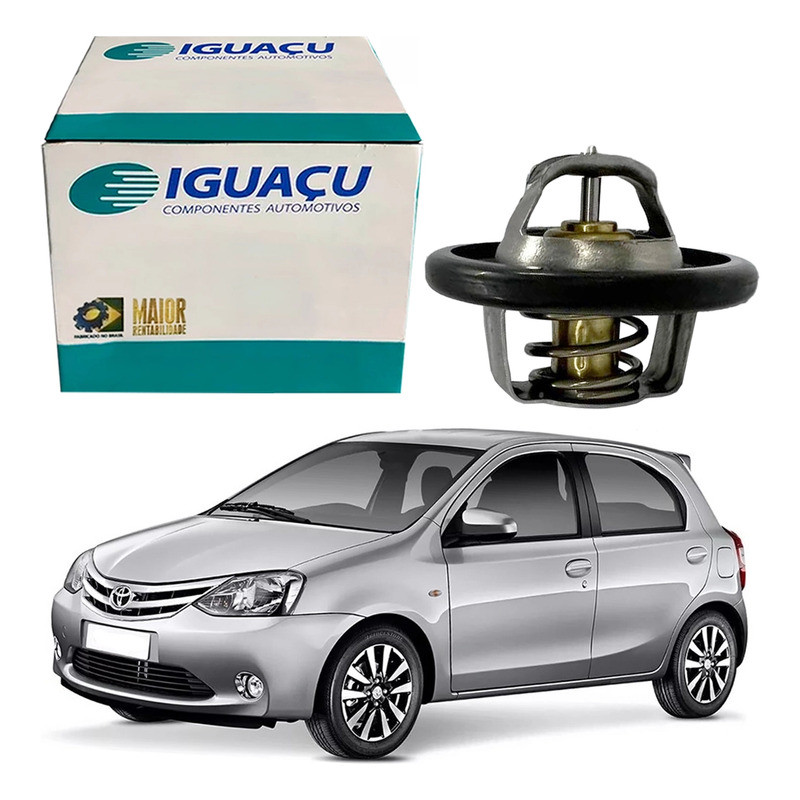 Valvula Termostatica Iguaçu Etios 1.3 1.5 2012 A 2015