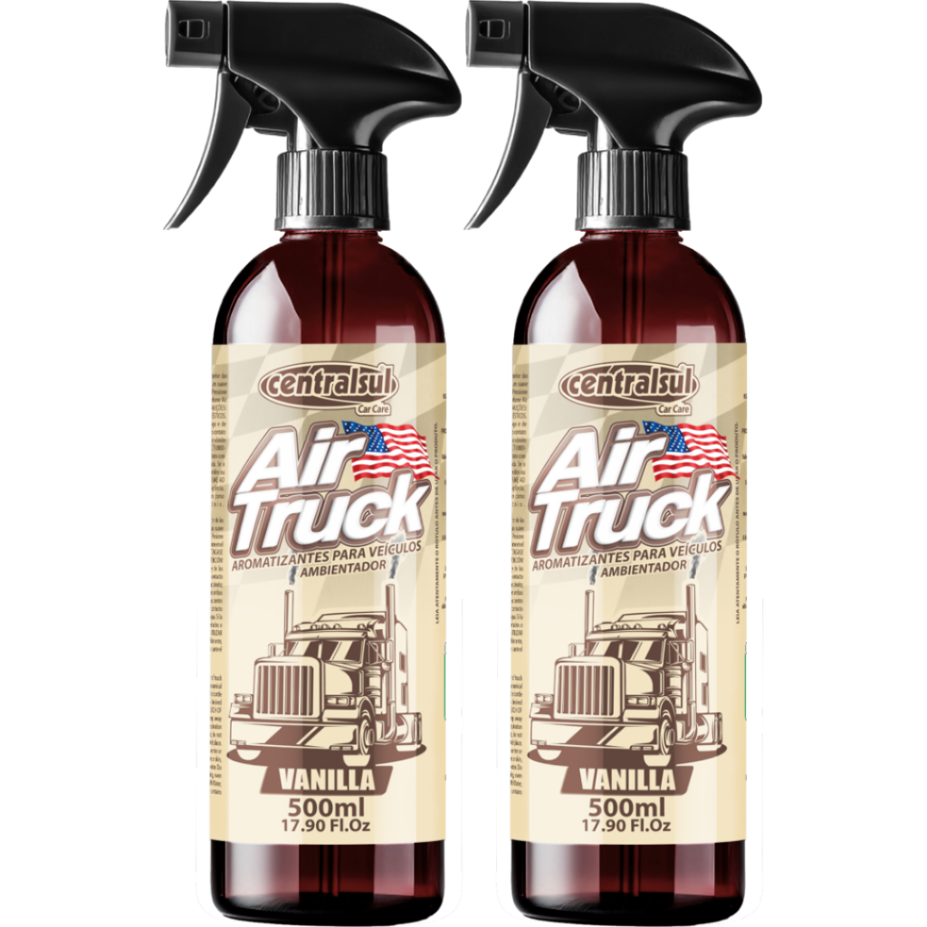 2 Aromatizante Air Truck Vanilla Centralsul 500ml