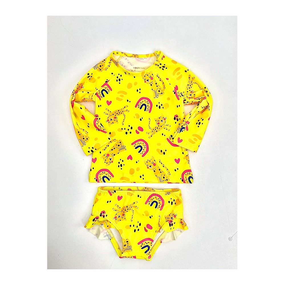Conjunto Menina Oncinha Proteção UV - Kamylus