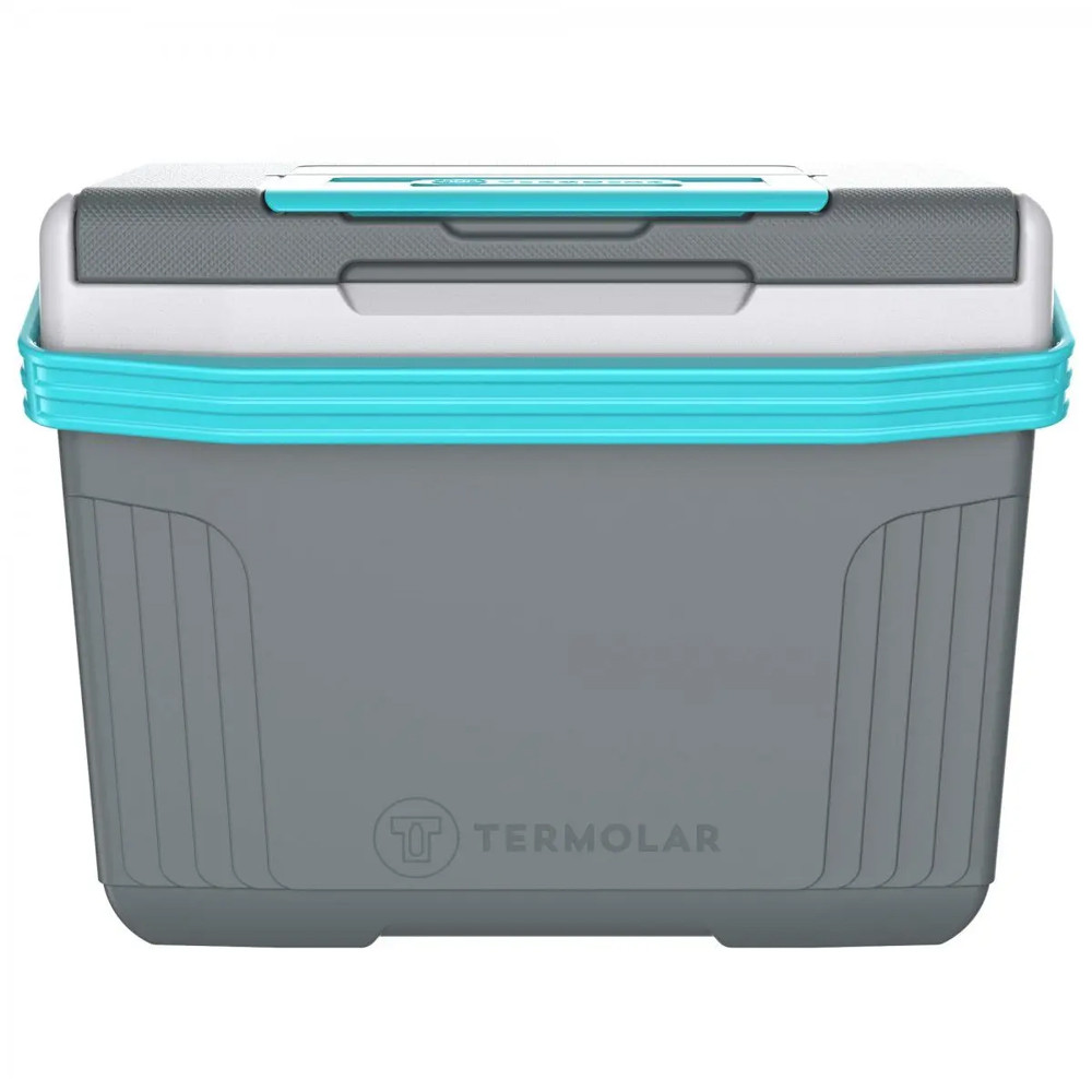 Caixa Cooler Térmico Pequeno 8 Litros Cinza ou Rosa Cabe Ate 12 Latas Termolar