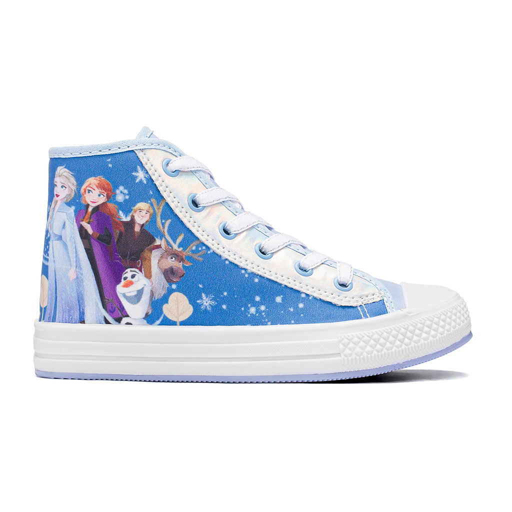 Tenis Infantil Meninas Cano Alto Frozen Disney Original