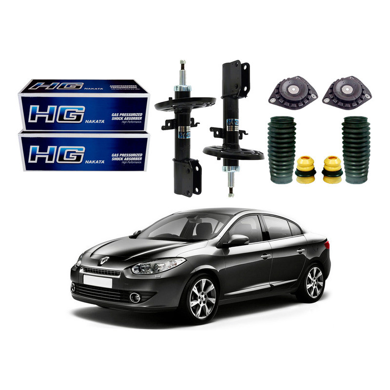 Kit Amortecedor Dianteiro. Fluence 2.0 2010 A 2014