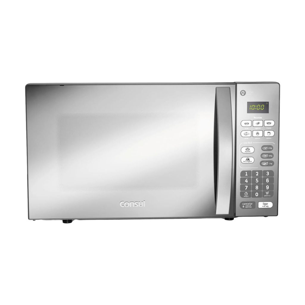Micro-ondas Consul 20 Litros Cor Inox Espelhado com Função Descongelar - CM020BF