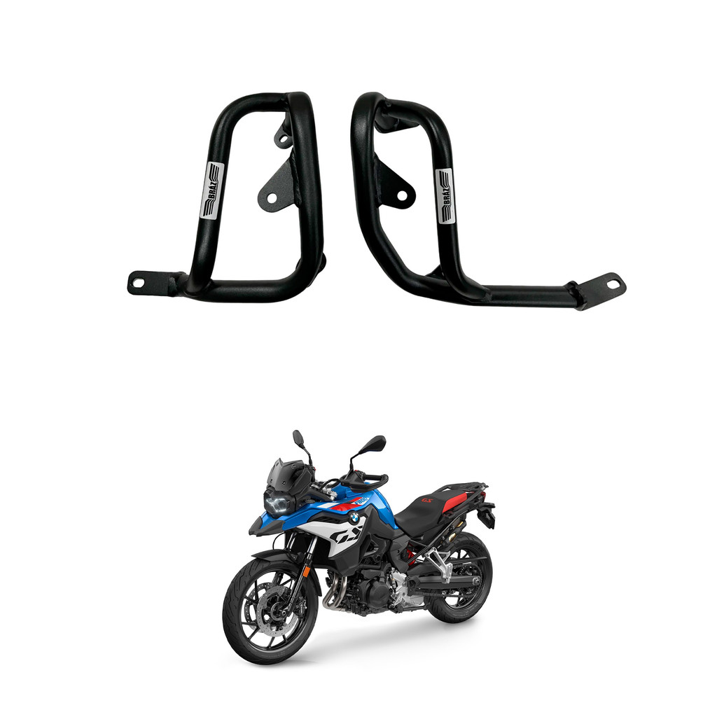 Protetor de Motor BMW F 800 GS 2024 Preto Bráz Acessórios