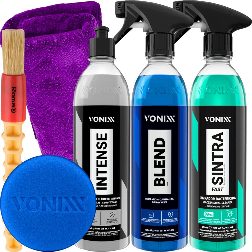 Kit Cera Blend Vitrificadora Sintra Fast Intense Vonixx