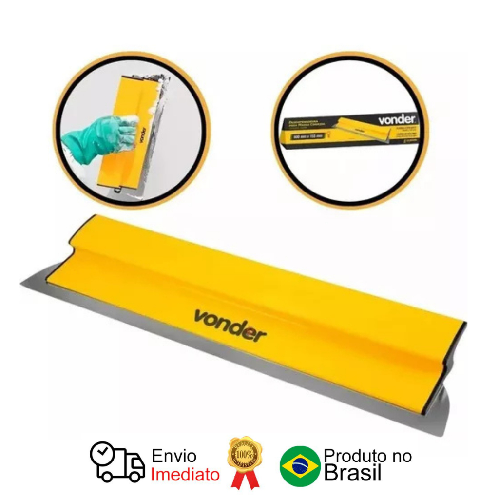 Desempenadeira Para Massa Corrida 25 Cm Vonder