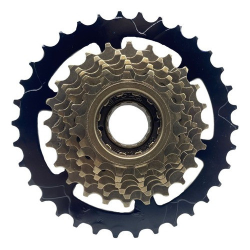 Catraca Mega Ranger 7v 13/34d Roda Livre Rosca Index Evolo