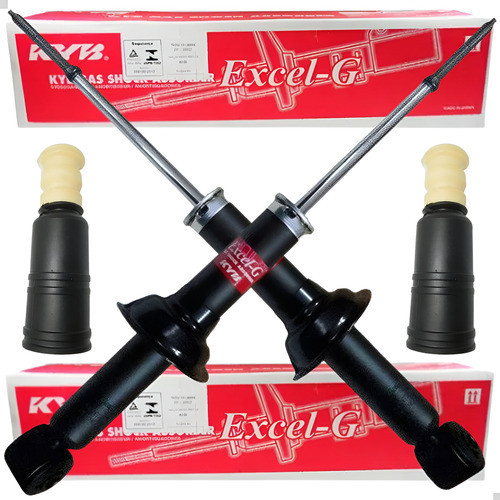 Par De Amortecedor Traseiro + Kit Batentes Asx Lancer 2012