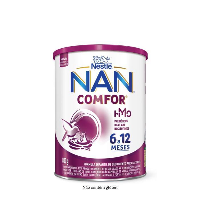 Formula Infantil NAN Comfor de 6 a 12 meses 800g