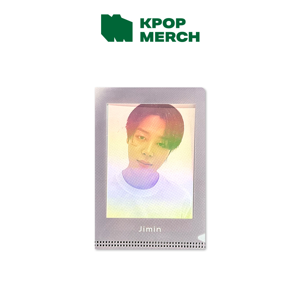 (Only POB) BTS Jimin - Face early bird weverse pob [ Hologram Photo card + L-Holder ]