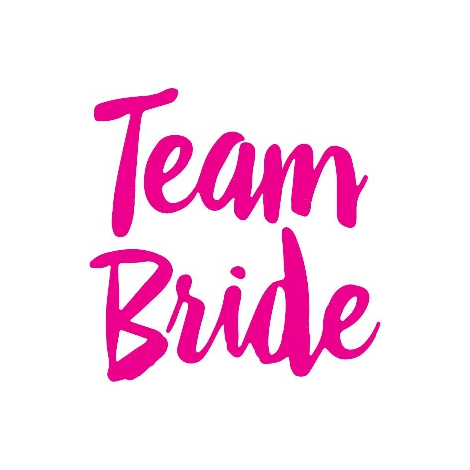 Tatuagem temporária Despedida de Solteira Team Bride