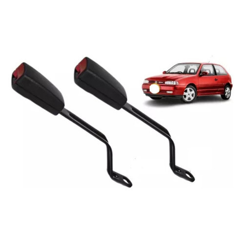 Kit 2 Trava Cinto Segurança Fecho Haste Rígida Gol G2 Volks