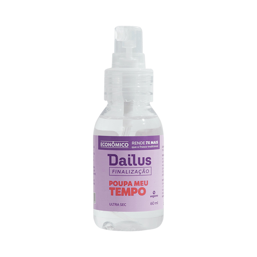 Spray Dailus Ultra Secante Poupa Meu Tempo 60ml