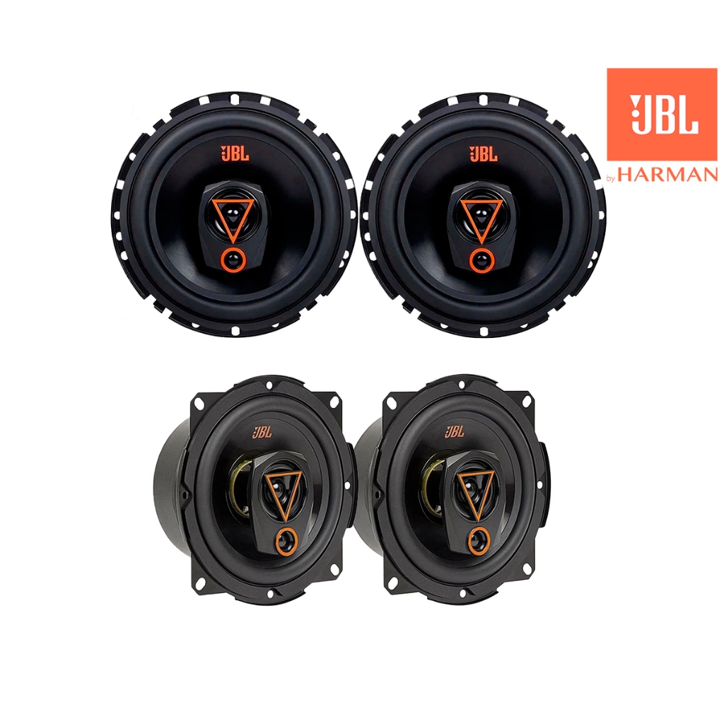Kit 2 Alto falantes JBL 6TRMS80 6 Pol 160W Rms + 2 JBL 5TRMS80 5 Pol Triaxial 160w