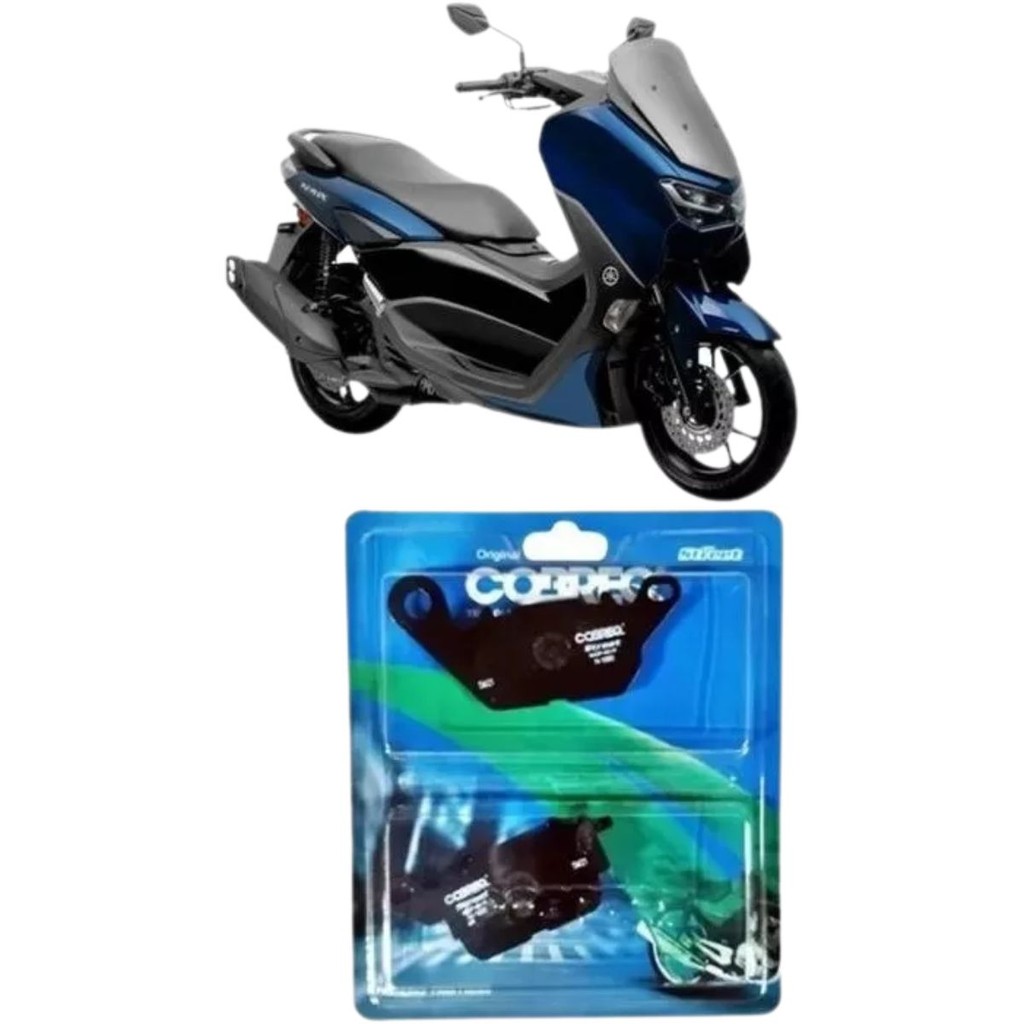 Pastilha Freio Dianteira Yamaha Jupiter Mx Nmax 160 C Abs Yz250F Exciter 135/150  Crypton FI 150