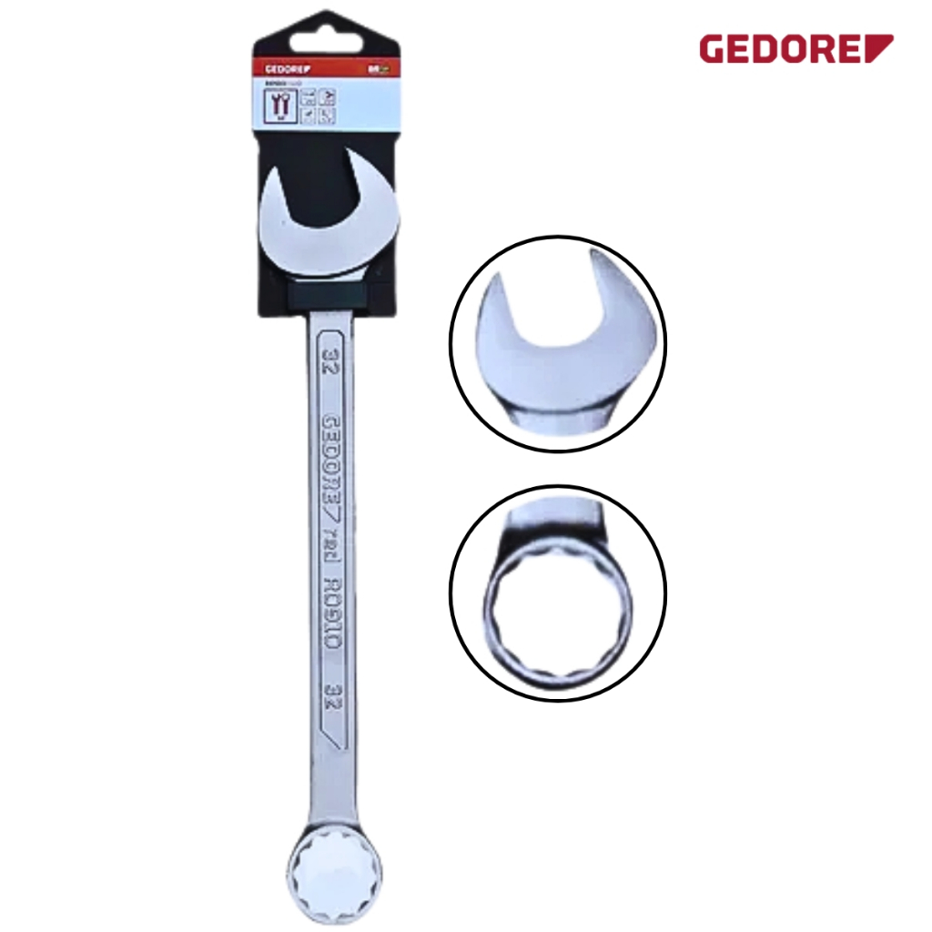 Chave Combinada Catraca 15mm Gedore Red R07100150