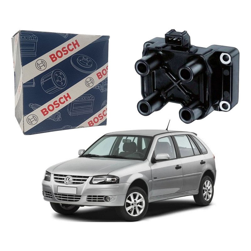 Bobina De Ignição Bosch Gol G4 1.6 8v Ap Flex 2005 A 2008