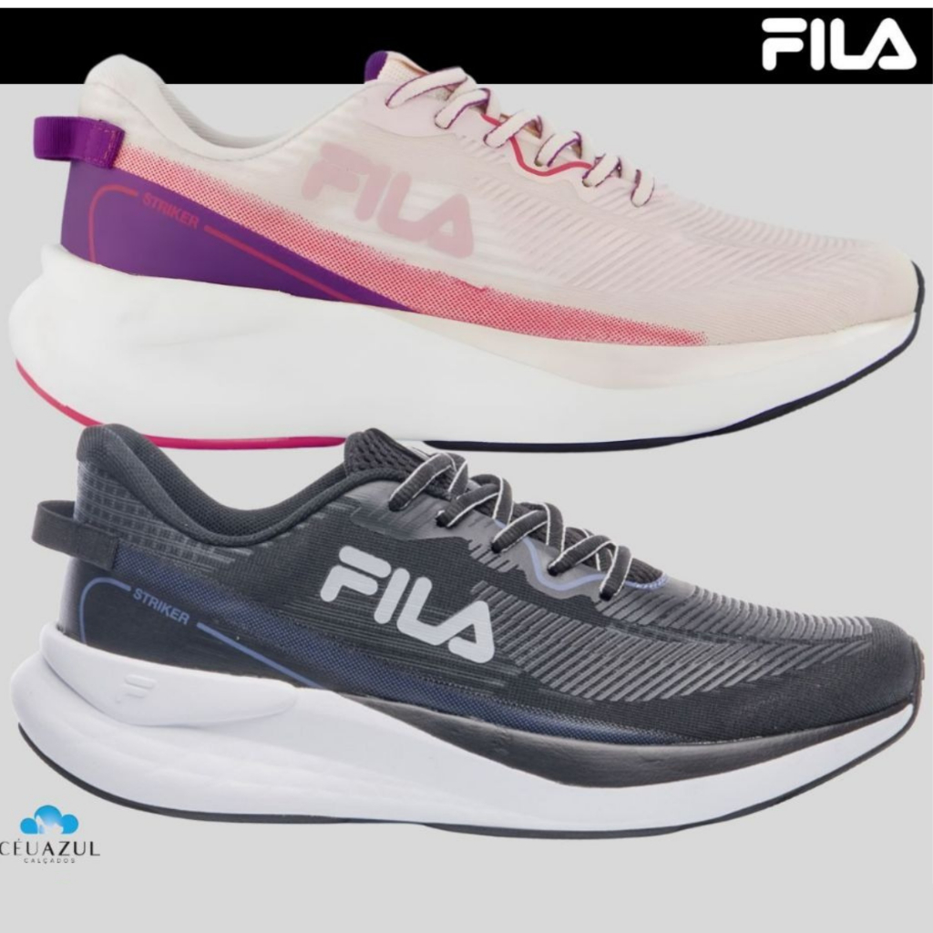 Tênis Fila Striker Feminino Esportivo Academia Treino EVA Original