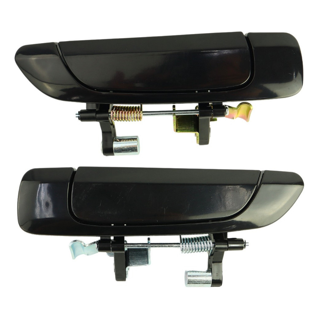 Par Maçanetas Preta Externa Traseiras Civic 1.7 16v 2001 2002 2003 2004 2005 2006