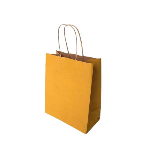 10~50 SACOLA PP KRAFT AMARELO 9,5 X 7,5 X 14,5 (LC) - REF:5030