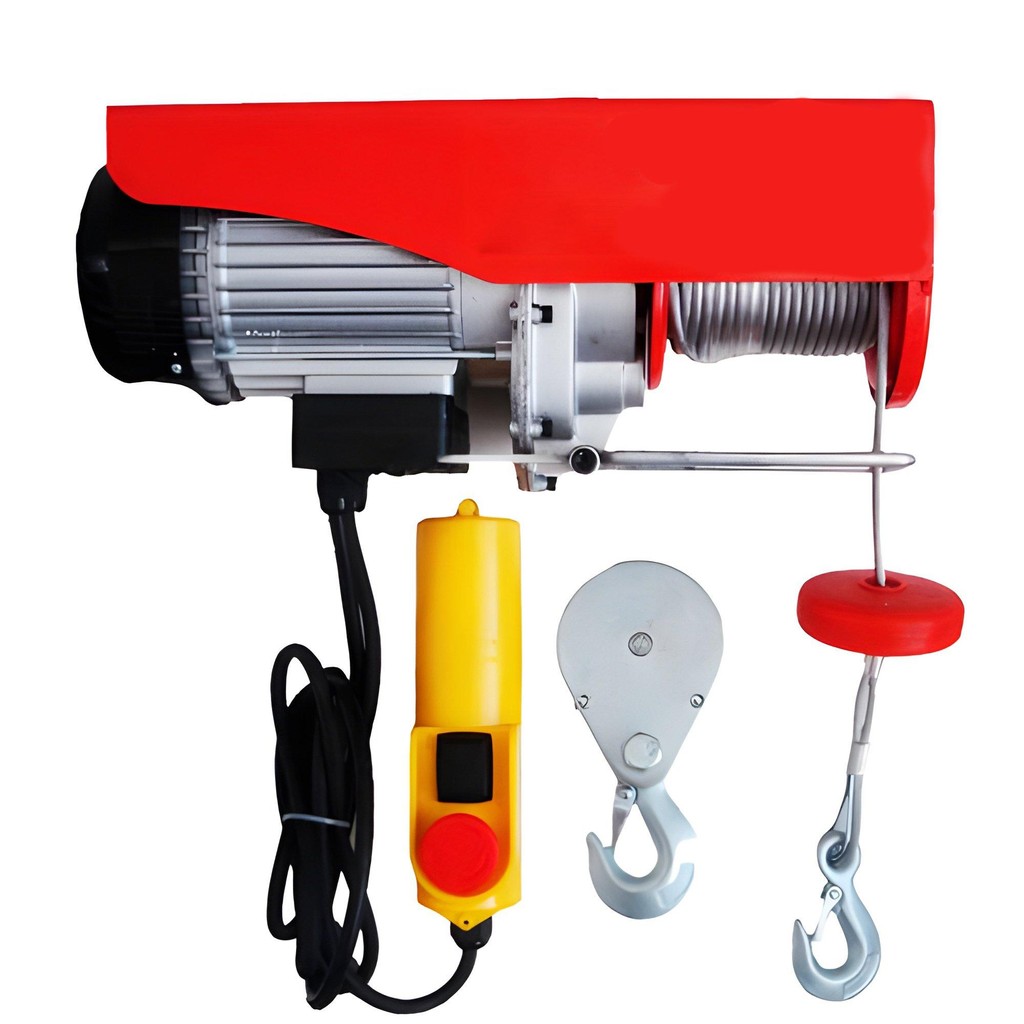 Mini Talha Elétrica 6 a 12 Metros 150 a 300kg 220v