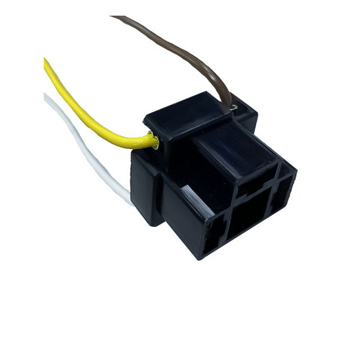 Chicote Soquete Farol Lâmpada H4 3 Vias Modelo Universal