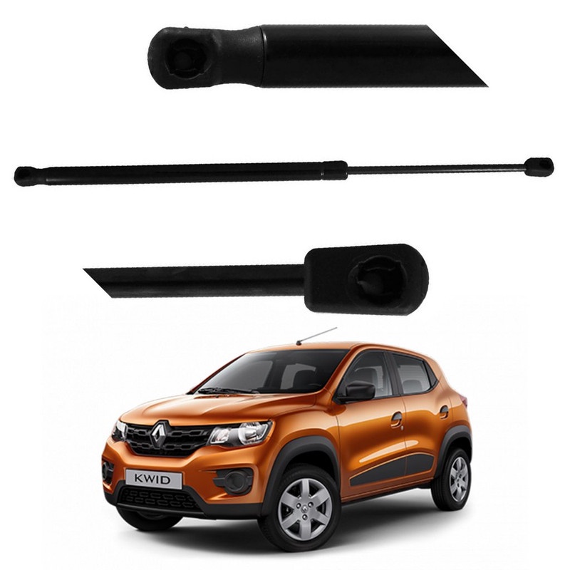Par Amortecedor Tampa Traseira Porta Malas Para Carro Renault Kwid 2018 Em Diante