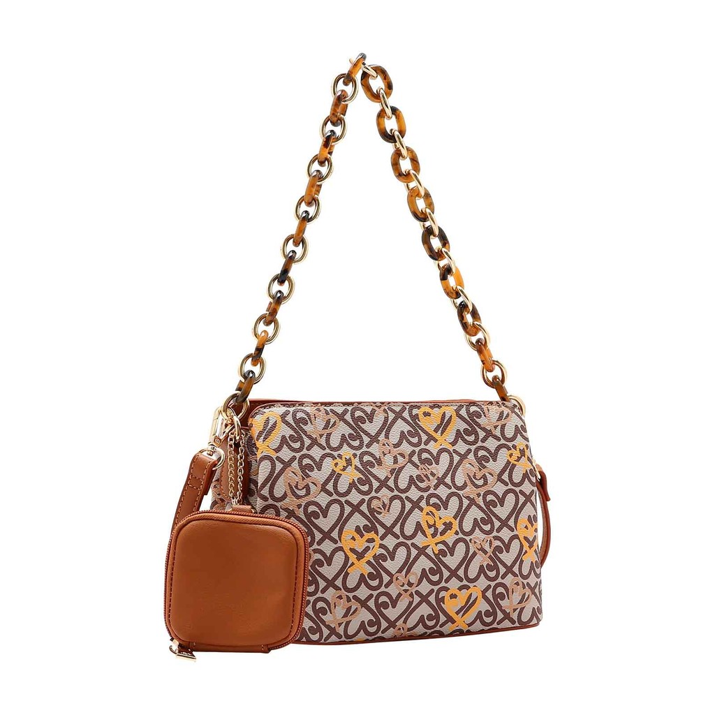 Bolsa Feminina Chenson Original Classic Heart Ombro 3484990