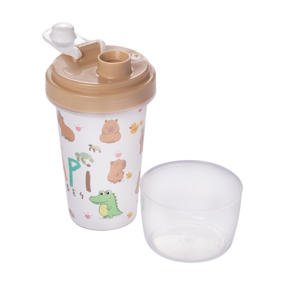 Mini Shakeira Capivara Garrafa 320 ml Plasútil