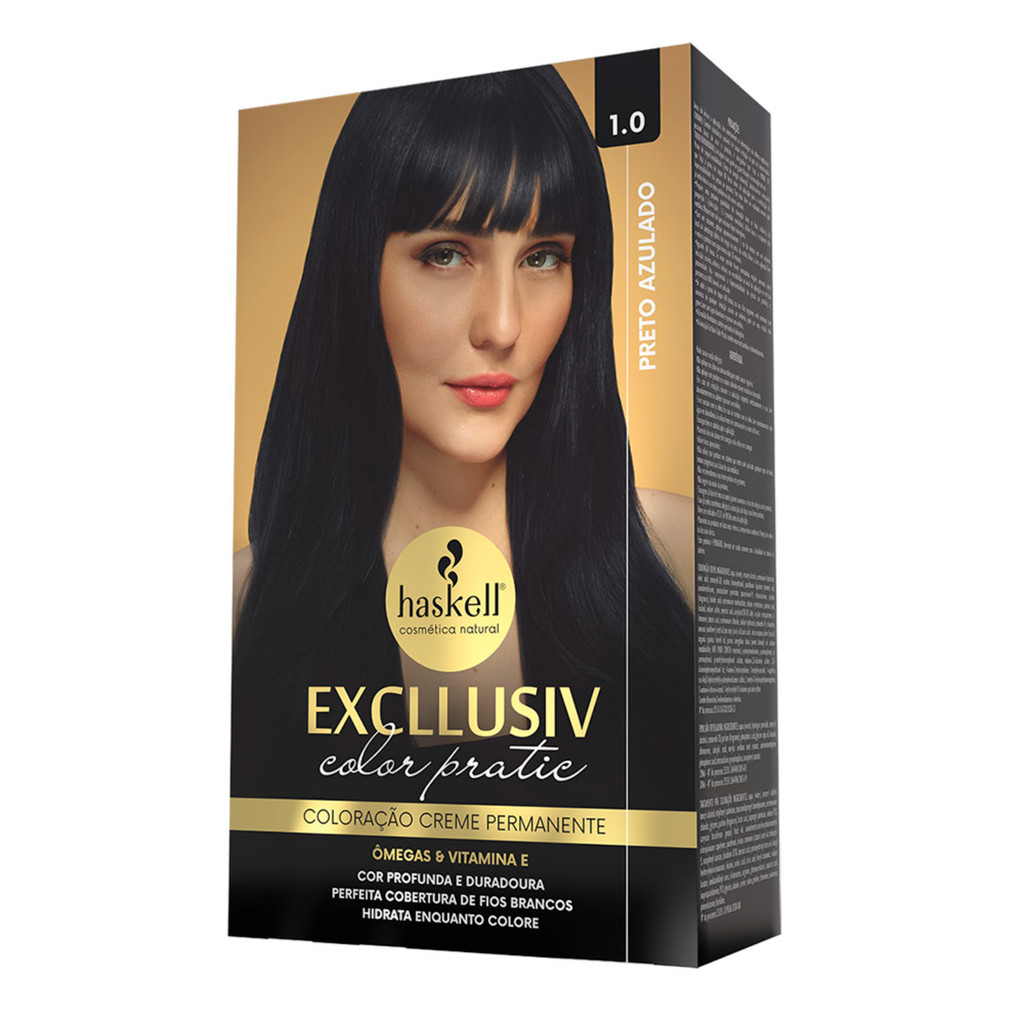 KIT COLOR PRATIC - 1.0 PRETO AZULADO