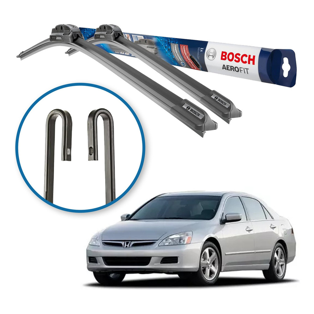 Par Limpador Honda Accord 2003 2004 2005 2006 2007 2008 2009 Bosch