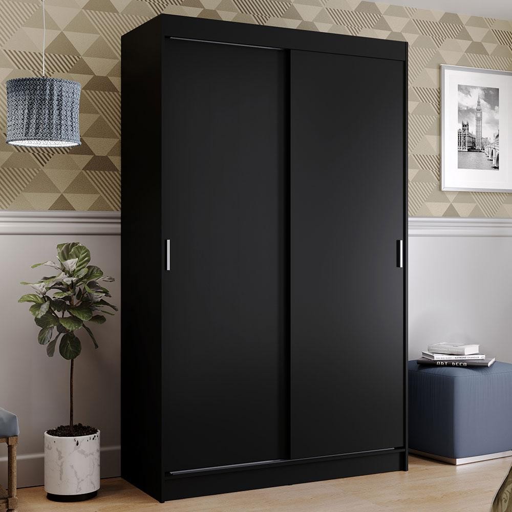 Guarda-Roupa Solteiro Madesa Tokio 2 Portas de Correr 2 Gavetas P