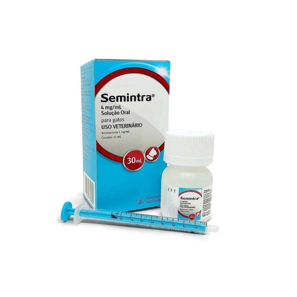 Semintra Solução Oral Renal Crônica Gatos 30ml - Boehringer