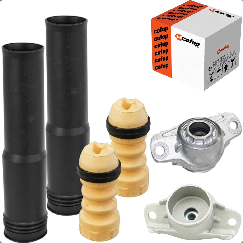 Kit Do Amortecedor Traseiro Batente Coifa Coxim Original Cofap Nivus Tcross Polo Virtus Golf A3