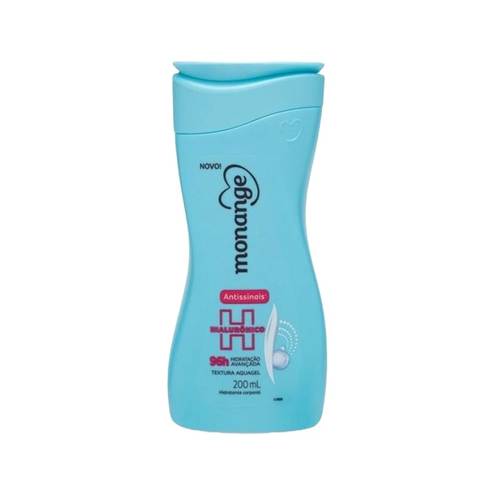 Loção Hidratante Monange Antissinais com Ácido Hialurônico 200ml