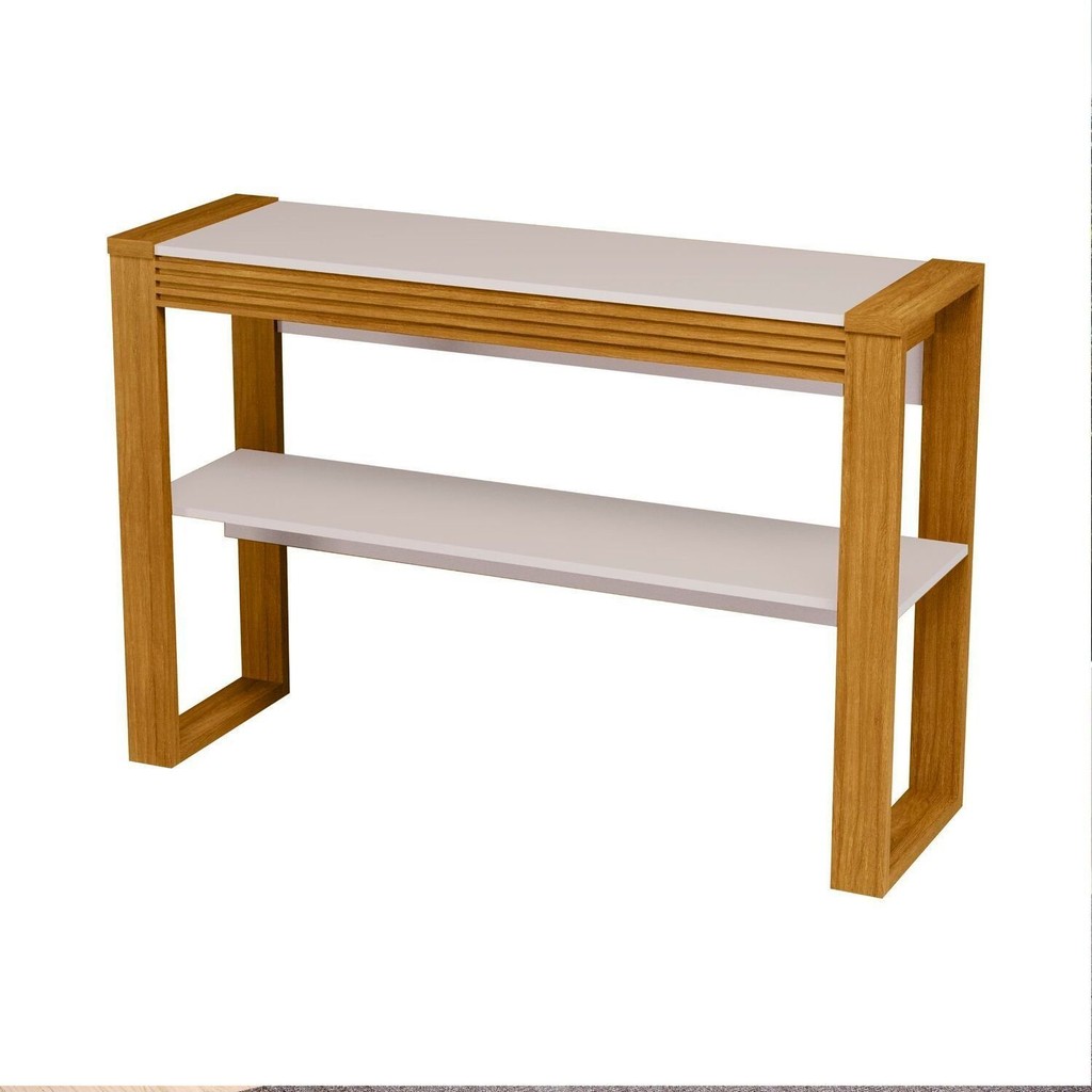 Aparador para Sala de Jantar 100% Mdf Master Carvalho Oro/Off White
