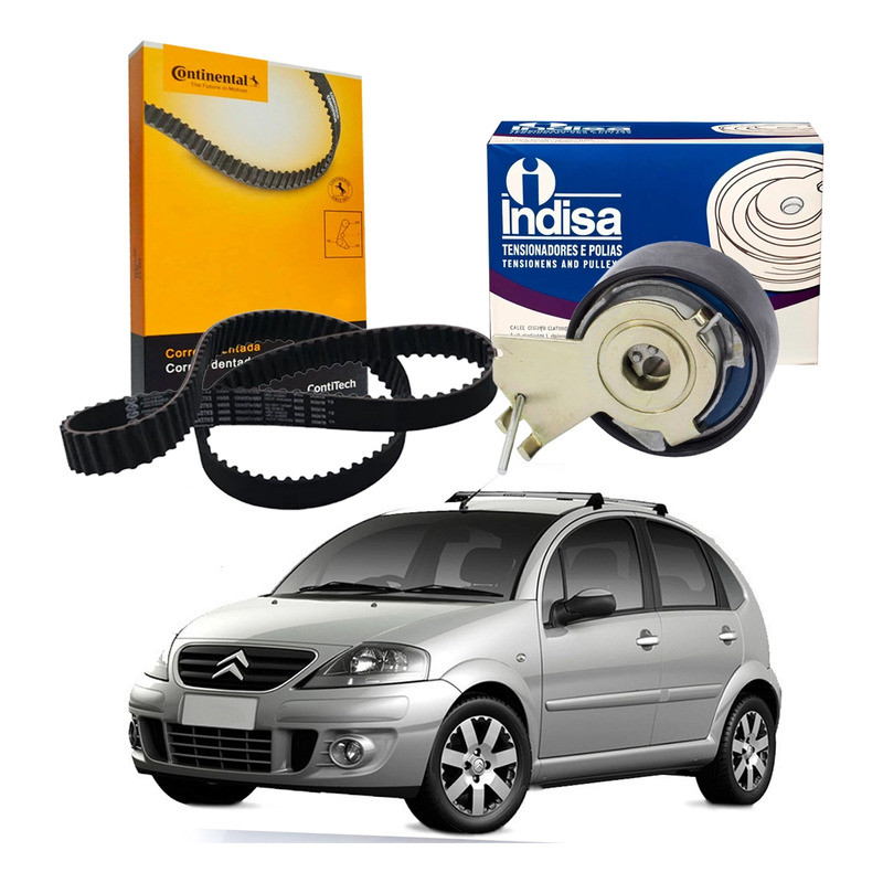 Kit Correia Dentada Tensor Citroën C3 1.4 8v 2003 A 2012