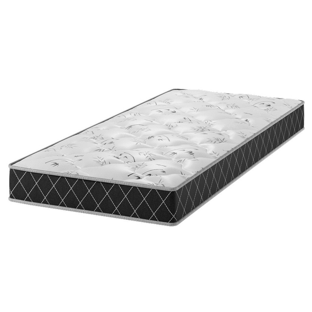 Colchão Solteiro com Espuma D-33 88x188 Sleep Preto - Vian