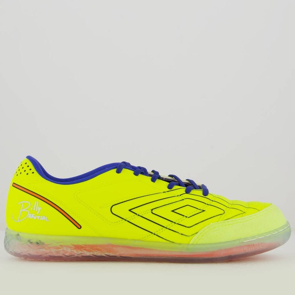 Chuteira Umbro BR Futsal Verde e Azul