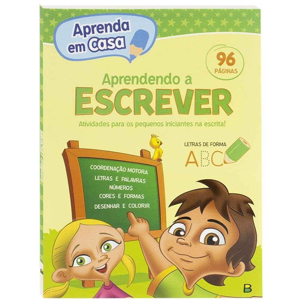Aprenda em Casa | Aprendendo a escrever | Capa Comum