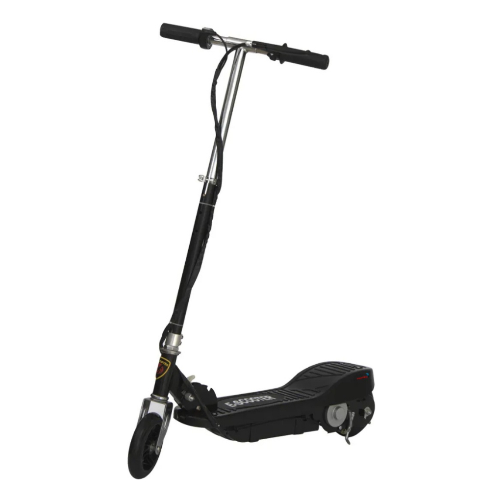Patinete Elétrico Importway Bateria Recarregável 24v Dobrável Preto Scooter