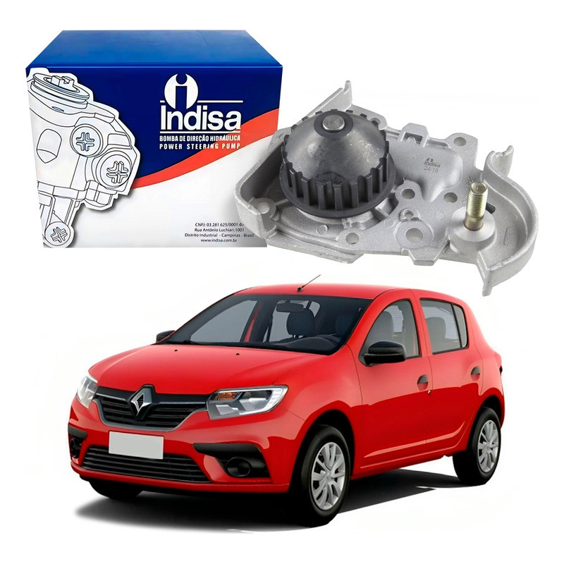 Bomba Dagua Indisa Renault Sandero 1.6 8v K7m 2014 A 2017