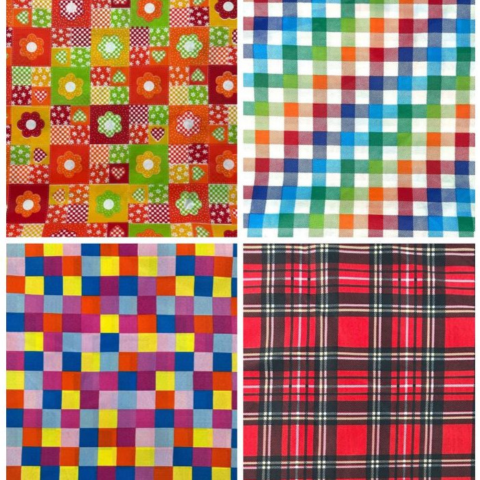 5 Metros de Tecido Chita Xadrez e Floral chitão Flex 5m x1,50 de largura várias estampas!!!