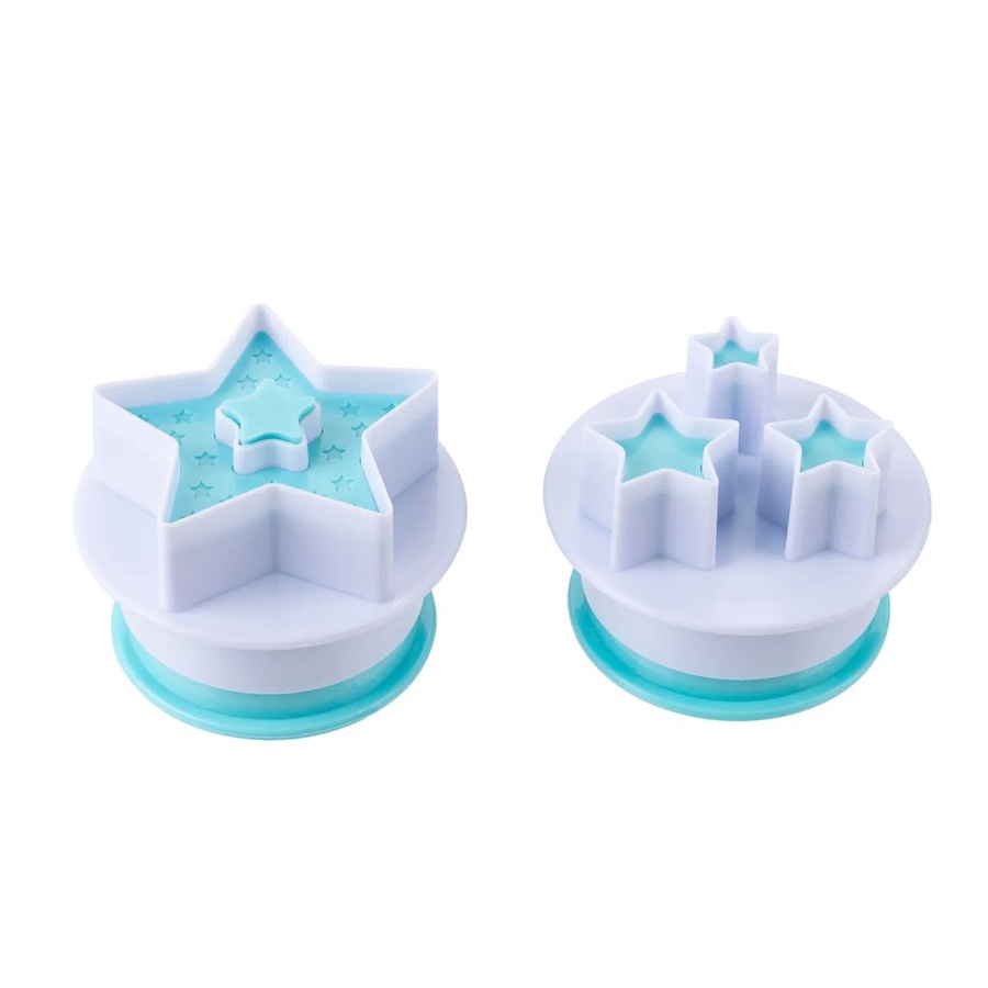 Ejetor Cortador Estrela - FT297 - 2 unidades - Silver Plastic - Rizzo