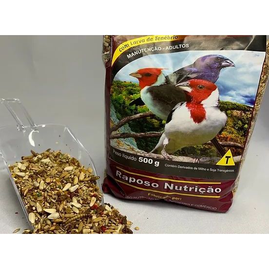 Mistura GALO, CARDEAL E AZULÃO - 500g